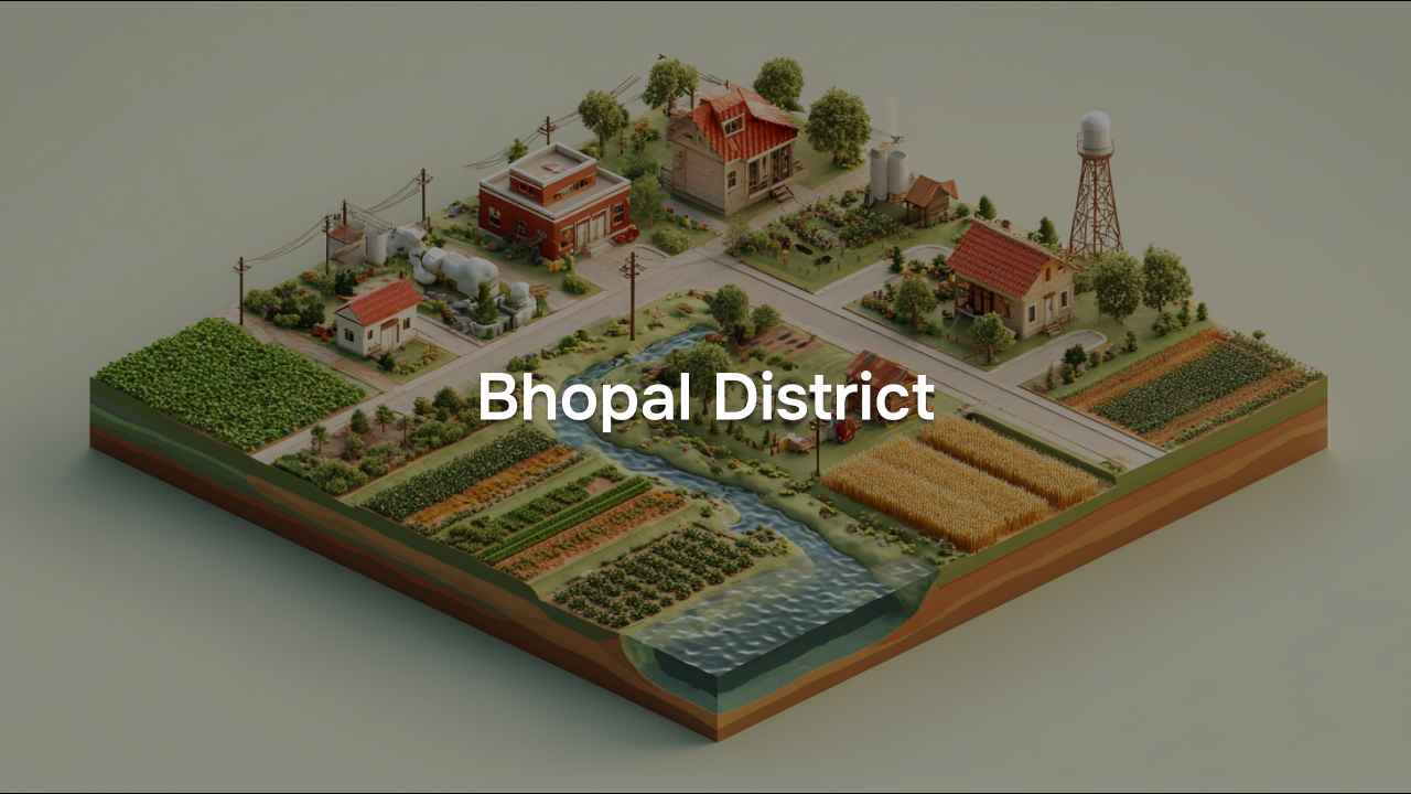 Village Amenities for Bhopal District of Madhya Pradesh, 2011